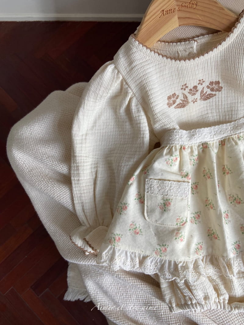 Anne Shirley - Korean Baby Fashion - #babyoninstagram - Potiche Apron - 6