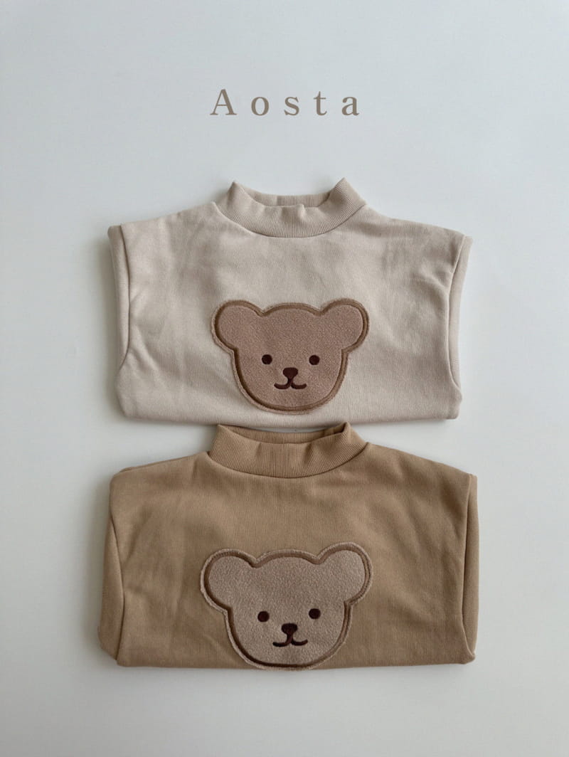 Aosta - Korean Children Fashion - #Kfashion4kids - Boodle Bear Sweatshirt - 2