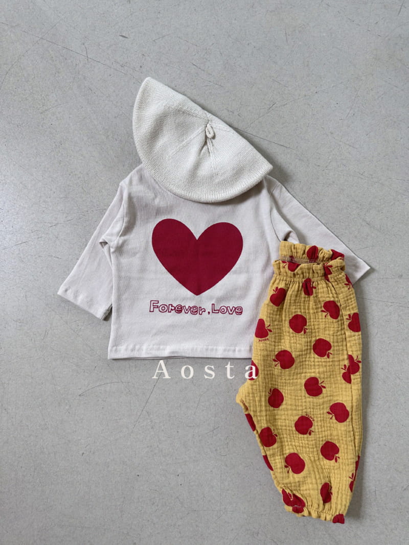 Aosta - Korean Children Fashion - #Kfashion4kids - Heart Tee - 9