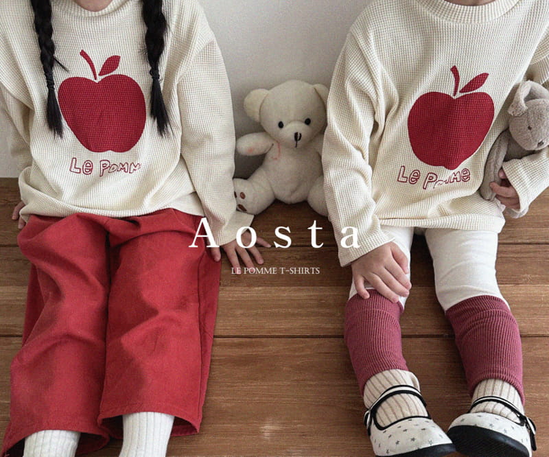 Aosta - Korean Children Fashion - #childofig - Apple Tee - 12