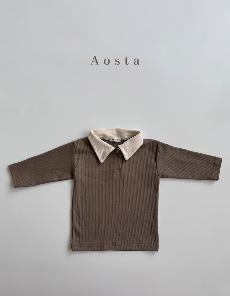 Aosta - Korean Children Fashion - #childrensboutique - Gentle Collar Tee - 9