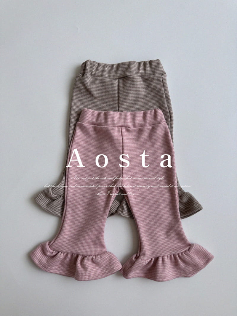 Aosta - Korean Children Fashion - #childrensboutique - Atelier Pants