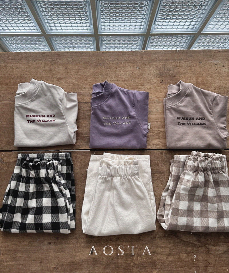 Aosta - Korean Children Fashion - #designkidswear - Museum Tee - 6