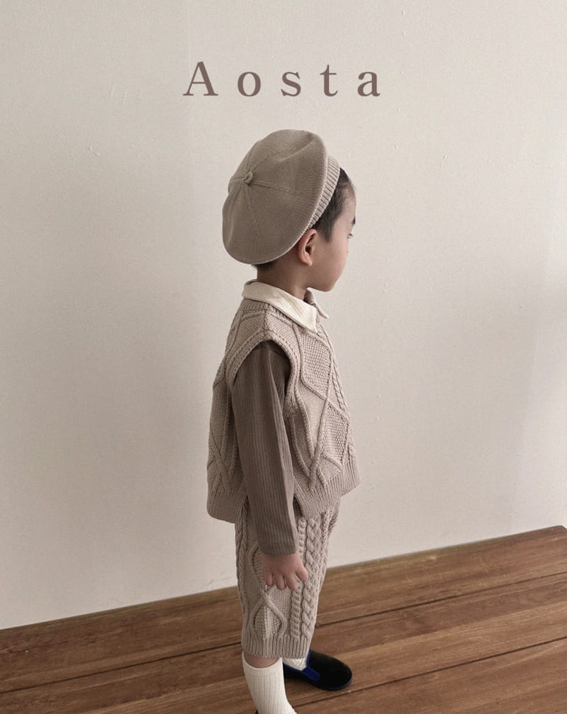 Aosta - Korean Children Fashion - #fashionkids - Gentle Collar Tee - 12
