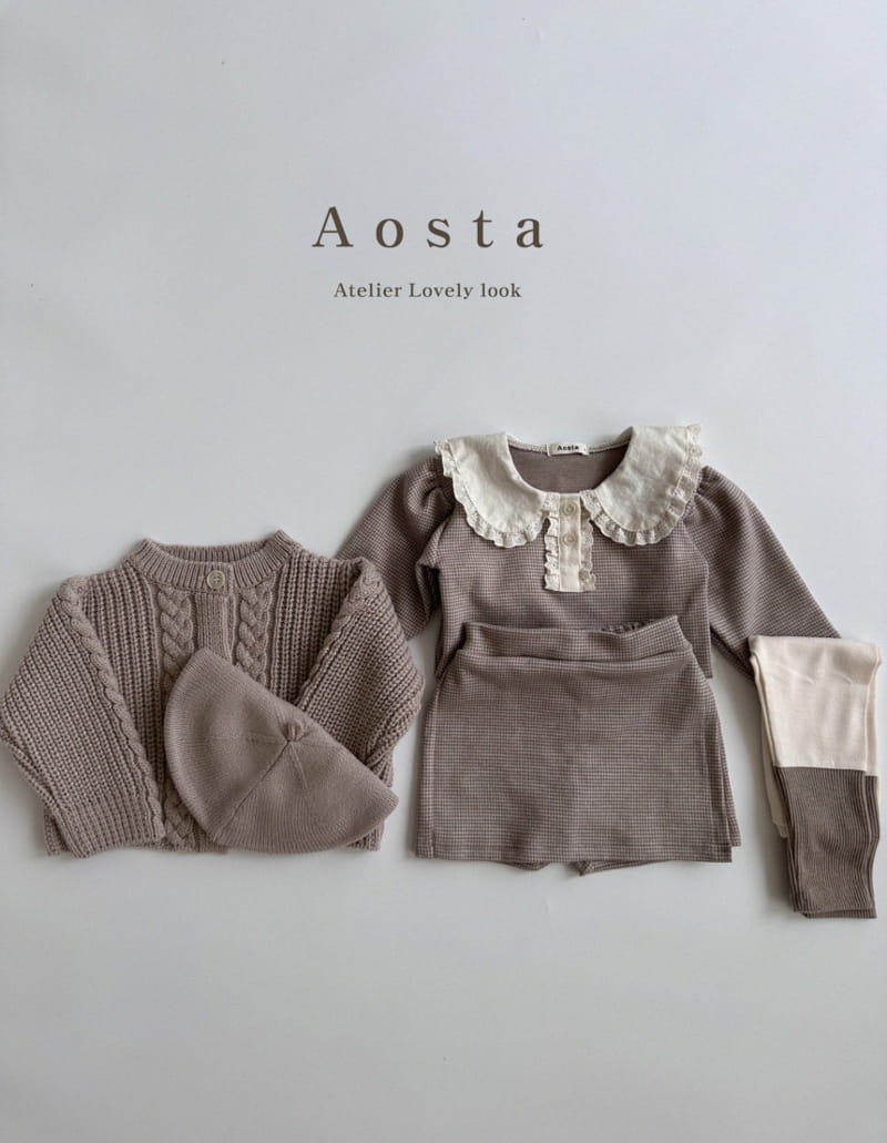 Aosta - Korean Children Fashion - #fashionkids - Atelier Skirt Pants - 6