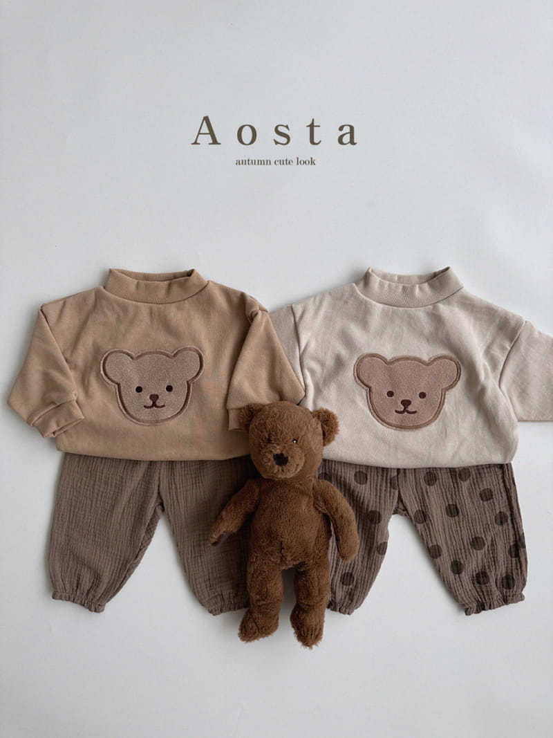 Aosta - Korean Children Fashion - #fashionkids - Boodle Bear Sweatshirt - 12