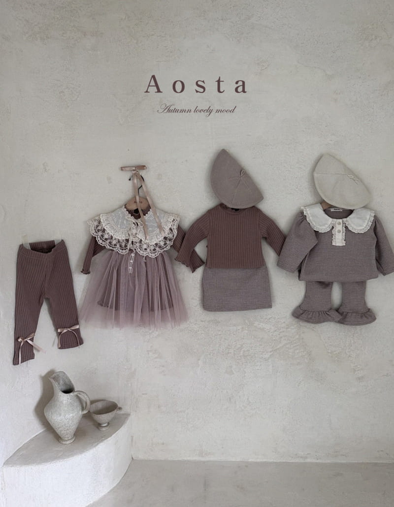 Aosta - Korean Children Fashion - #kidsshorts - Atelier Skirt Pants - 7