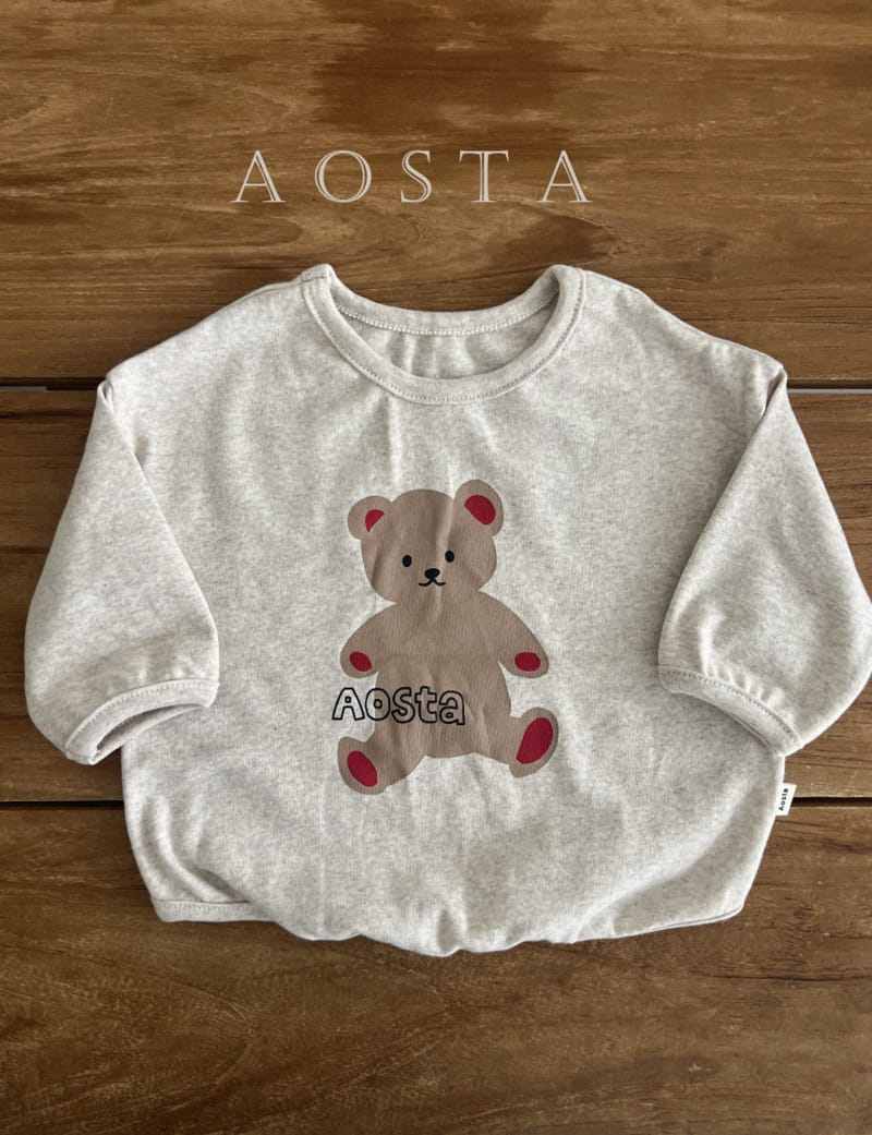 Aosta - Korean Children Fashion - #kidsshorts - Ponny Bear Tee - 3