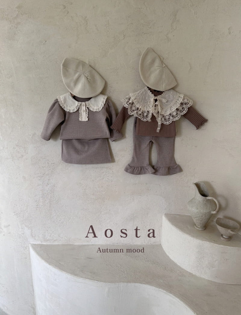Aosta - Korean Children Fashion - #kidsstore - Atelier Skirt Pants - 8