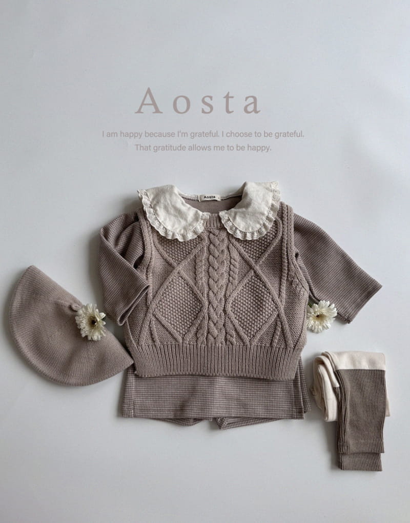 Aosta - Korean Children Fashion - #kidzfashiontrend - Atelier Skirt Pants - 9