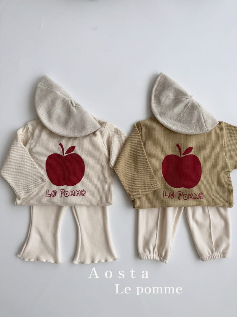Aosta - Korean Children Fashion - #kidzfashiontrend - Apple Tee - 5