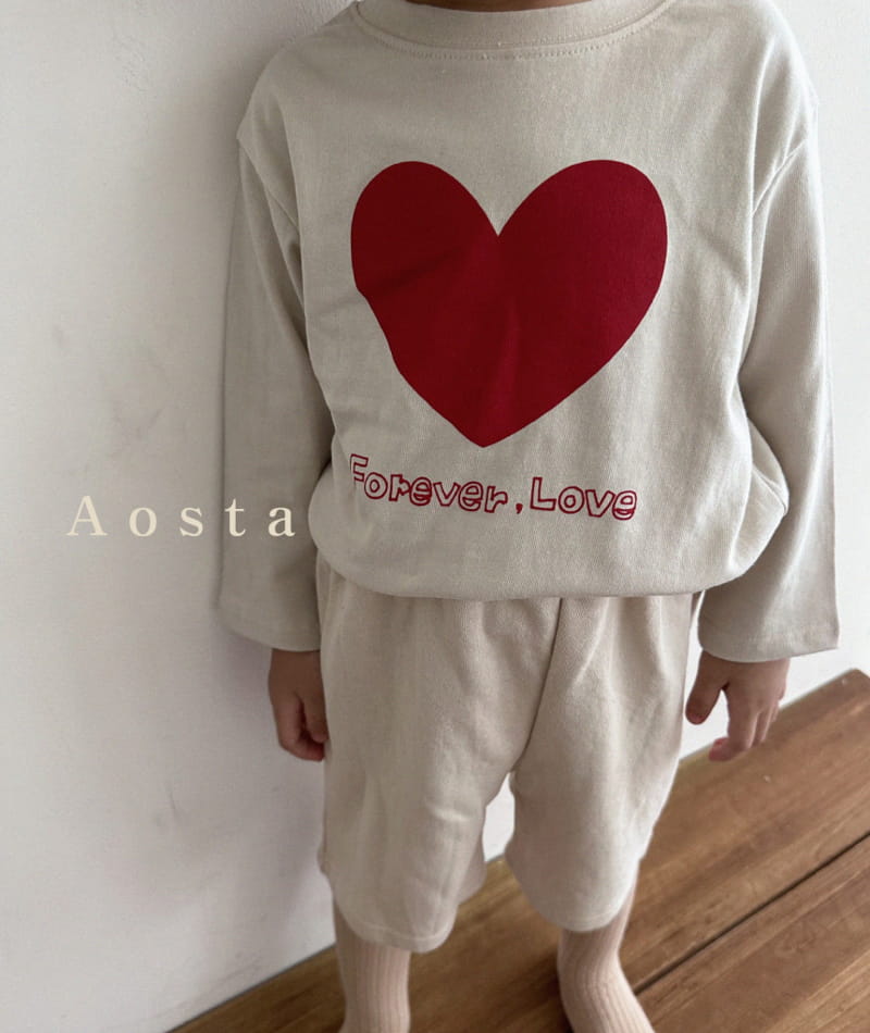 Aosta - Korean Children Fashion - #kidzfashiontrend - Heart Tee - 8