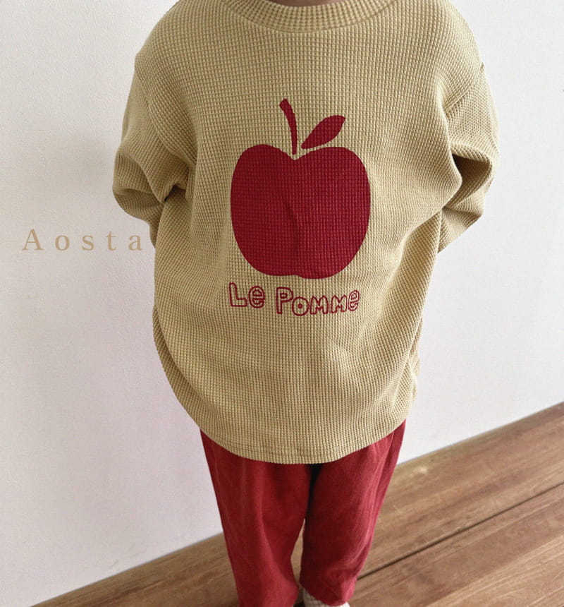 Aosta - Korean Children Fashion - #littlefashionista - Apple Tee - 7