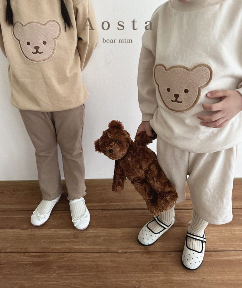 Aosta - Korean Children Fashion - #littlefashionista - Boodle Bear Sweatshirt - 3