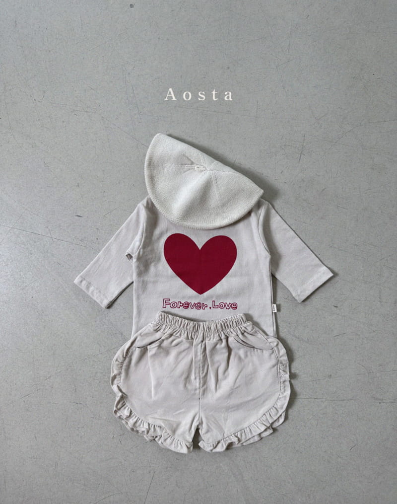 Aosta - Korean Children Fashion - #magicofchildhood - Heart Tee - 11