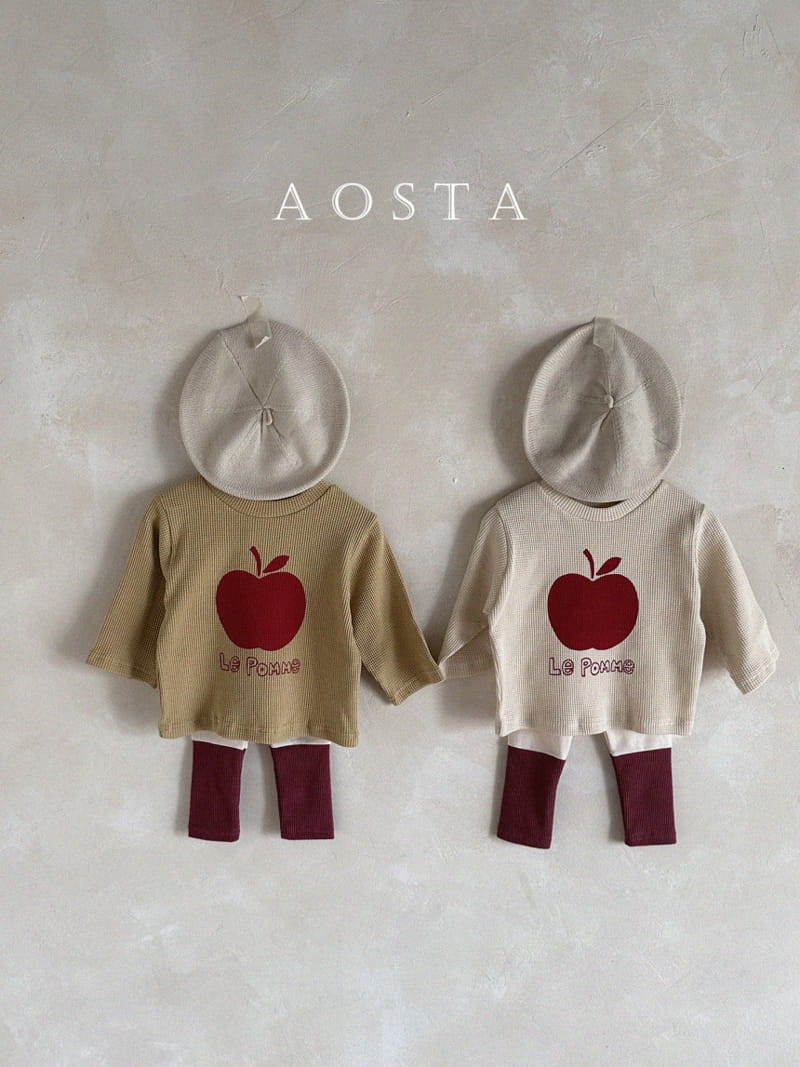 Aosta - Korean Children Fashion - #minifashionista - Apple Tee - 9