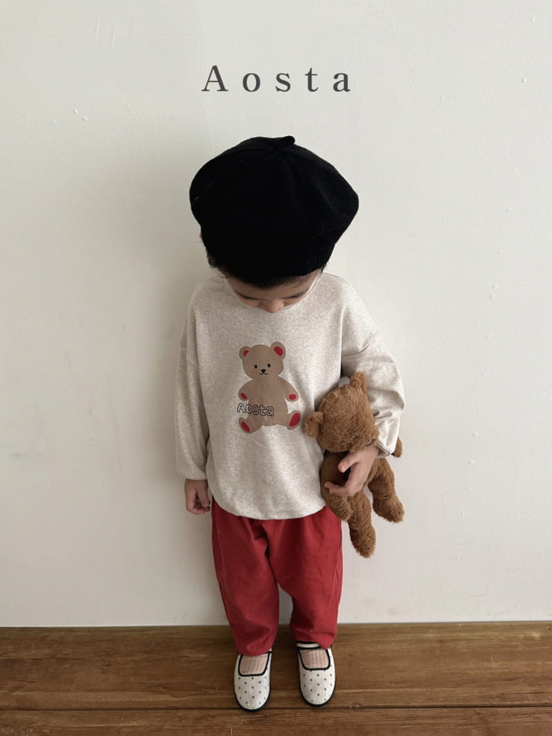 Aosta - Korean Children Fashion - #prettylittlegirls - Ponny Bear Tee - 10