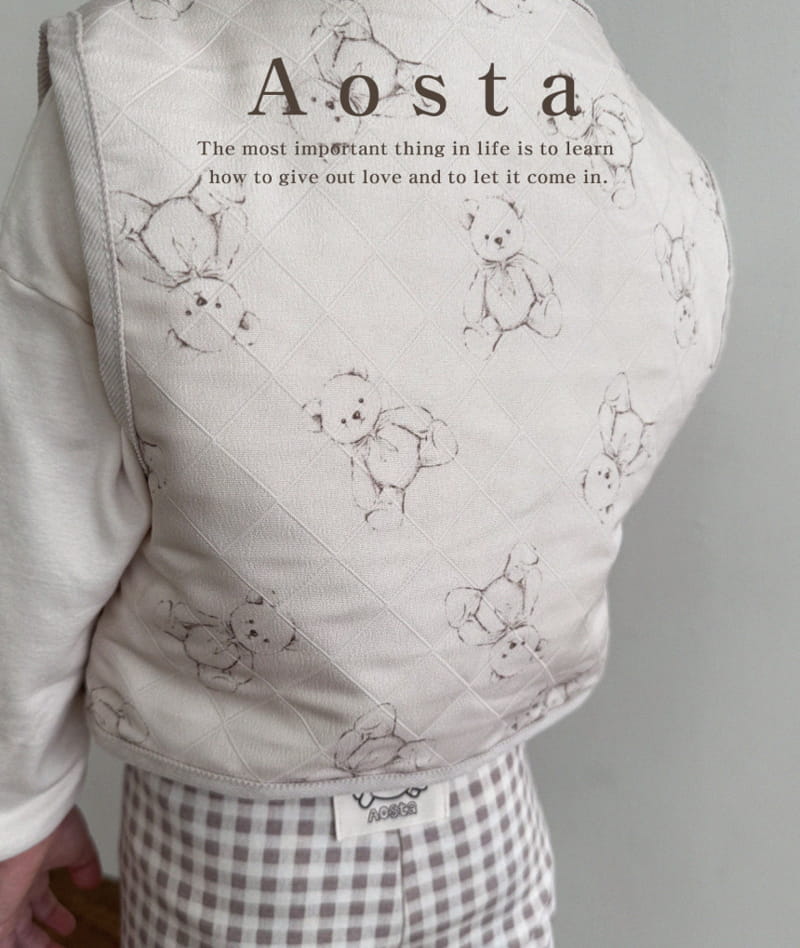 Aosta - Korean Children Fashion - #todddlerfashion - Revresible Vest - 9