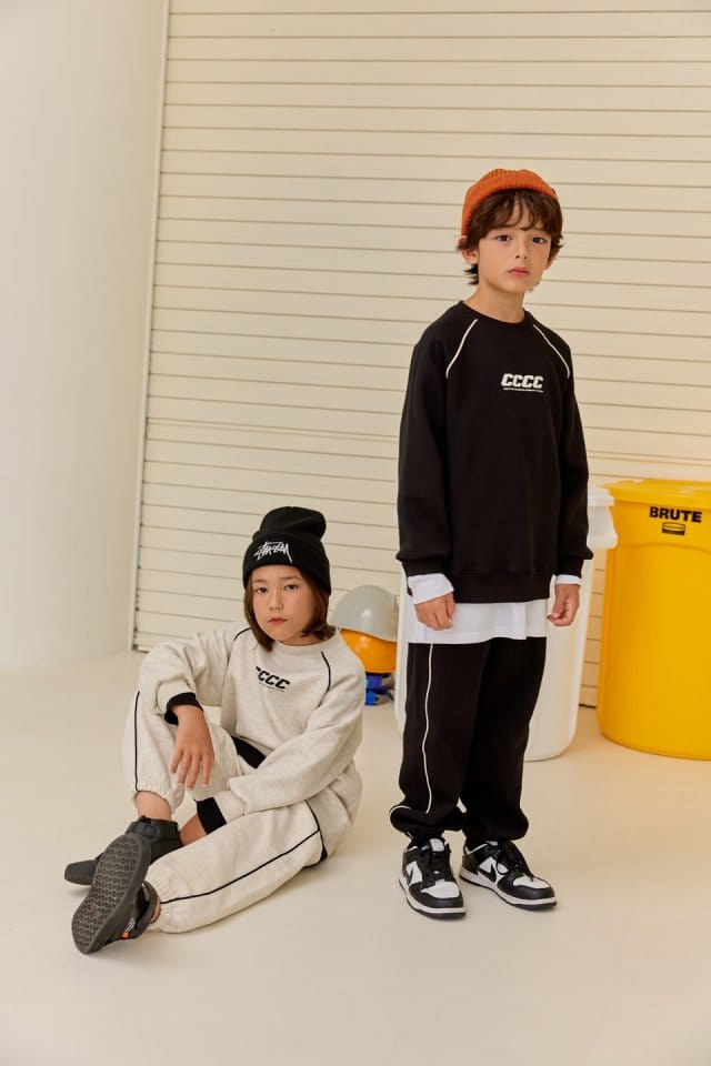 Apple Smile - Korean Children Fashion - #Kfashion4kids - C Sweatshirt - 3