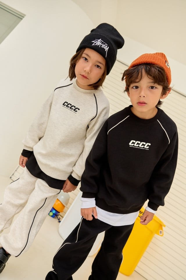 Apple Smile - Korean Children Fashion - #kidzfashiontrend - C Sweatshirt - 2