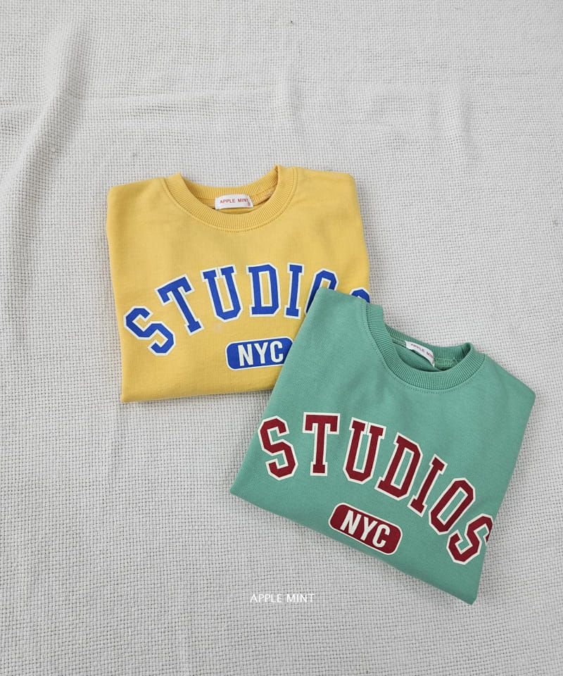 Applemint - Korean Children Fashion - #designkidswear - Studio Sweatshirt
