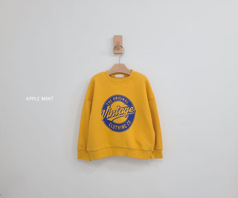 Applemint - Korean Children Fashion - #discoveringself - Vintage Sweatshirt - 7
