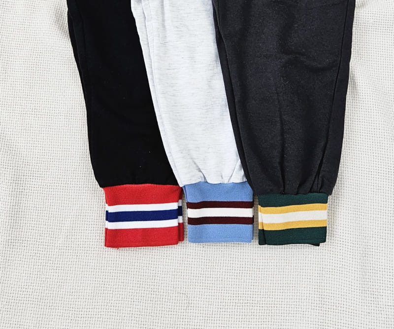 Applemint - Korean Children Fashion - #designkidswear - Color Piping Pants - 4