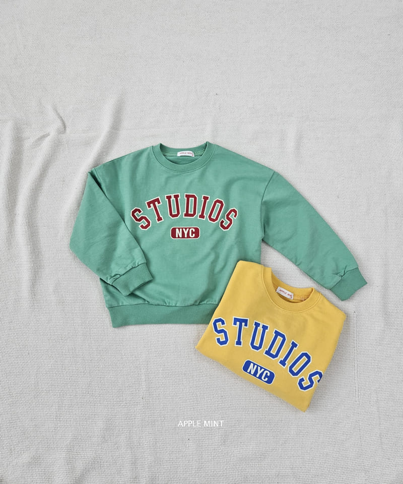 Applemint - Korean Children Fashion - #discoveringself - Studio Sweatshirt - 2