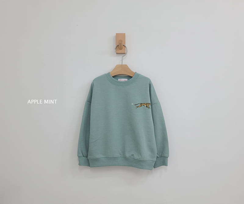 Applemint - Korean Children Fashion - #kidzfashiontrend - Cheetah Sweatshirt - 7