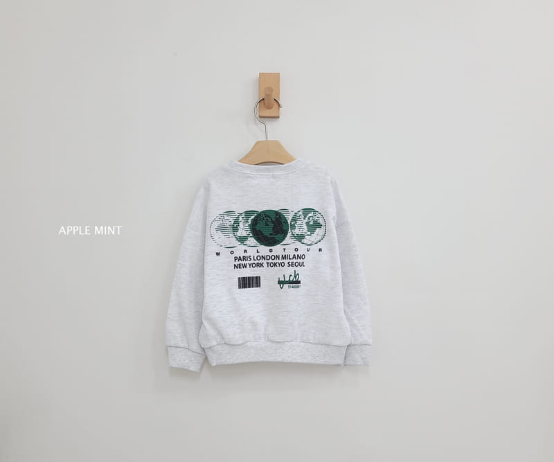Applemint - Korean Children Fashion - #magicofchildhood - World Class Sweatshirt - 8