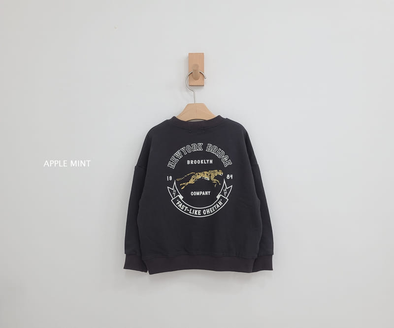 Applemint - Korean Children Fashion - #prettylittlegirls - Cheetah Sweatshirt - 12