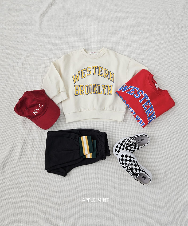 Applemint - Korean Children Fashion - #stylishchildhood - Western Sweatshirt - 7
