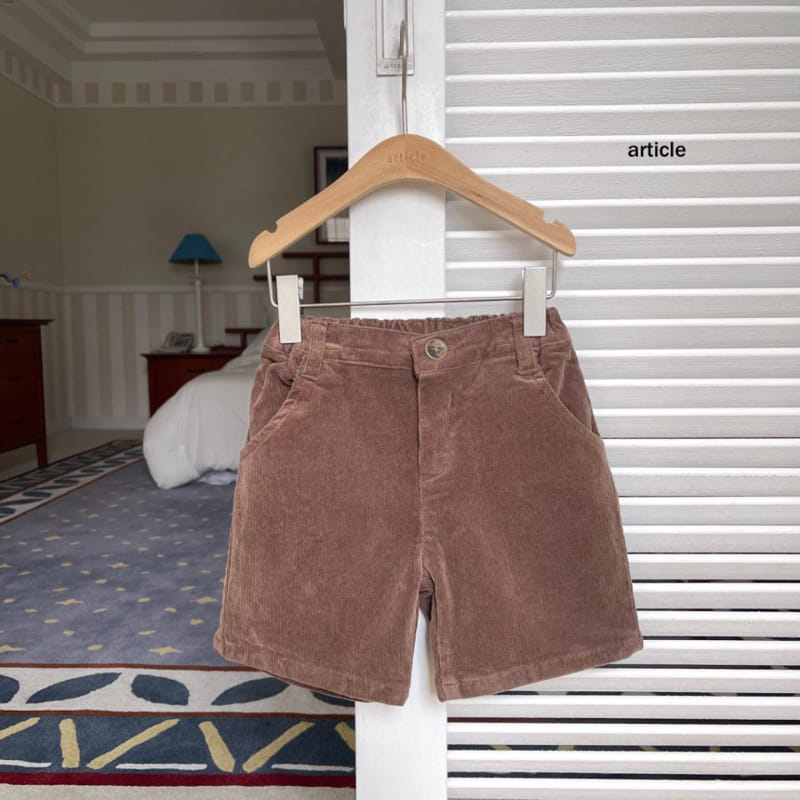 Article - Korean Children Fashion - #childofig - Caramel Shorts - 3