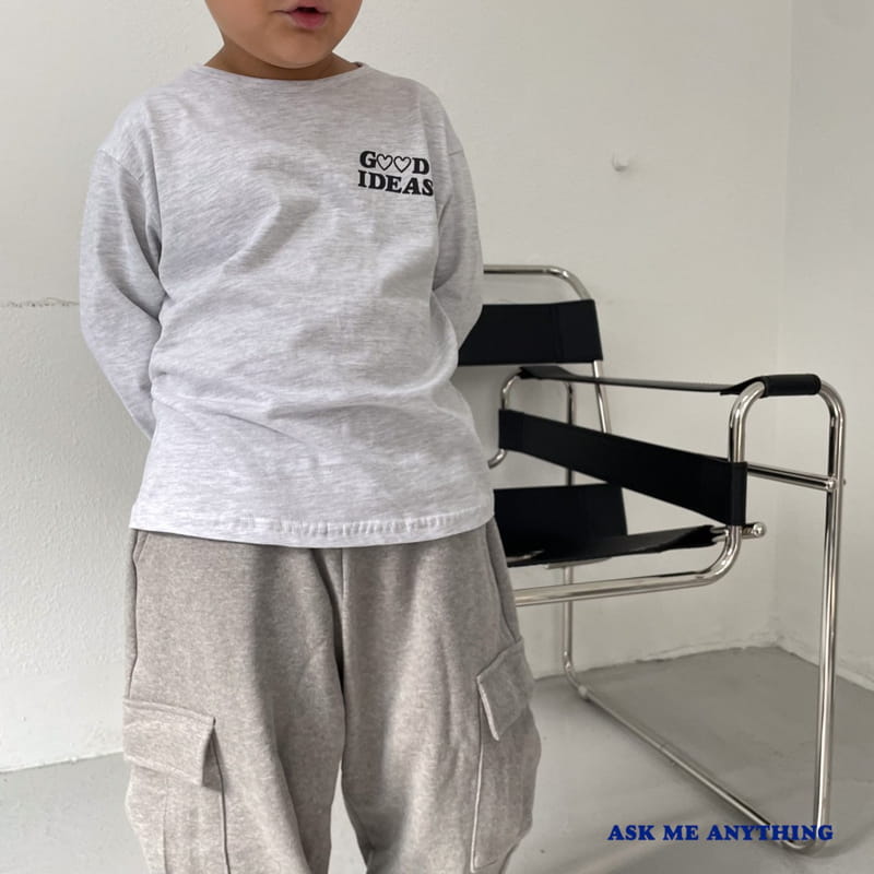 Ask Me Anything - Korean Children Fashion - #kidsshorts - Idea Tee - 12