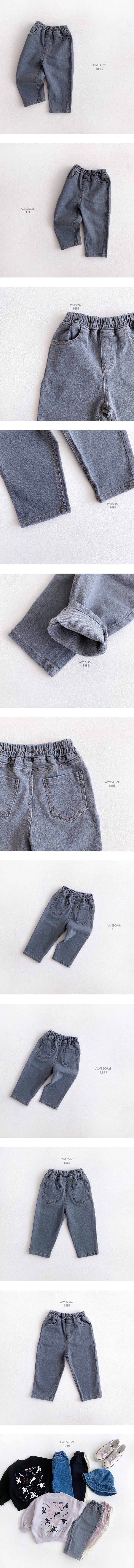 Awesome Bebe - Korean Children Fashion - #magicofchildhood - Real Baggy Jeans