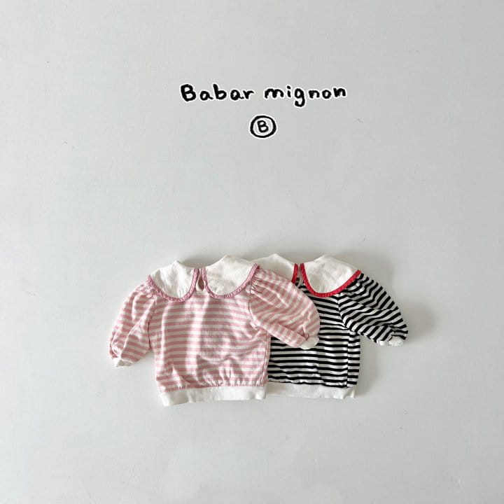 Babar Mignon - Korean Baby Fashion - #babyboutiqueclothing - Smile Bear Tee - 4