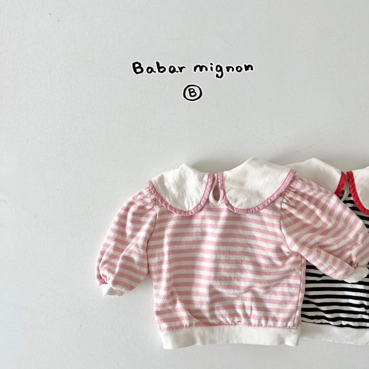 Babar Mignon - Korean Baby Fashion - #babyfever - Smile Bear Tee - 6