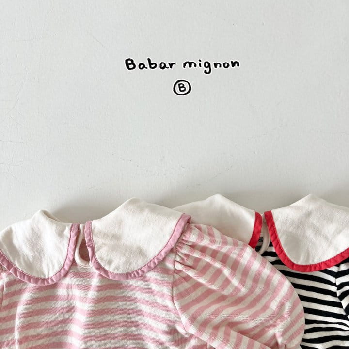 Babar Mignon - Korean Baby Fashion - #babygirlfashion - Smile Bear Tee - 7