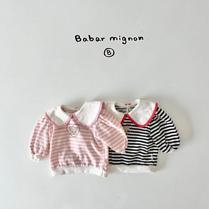 Babar Mignon - Korean Baby Fashion - #smilingbaby - Smile Bear Tee
