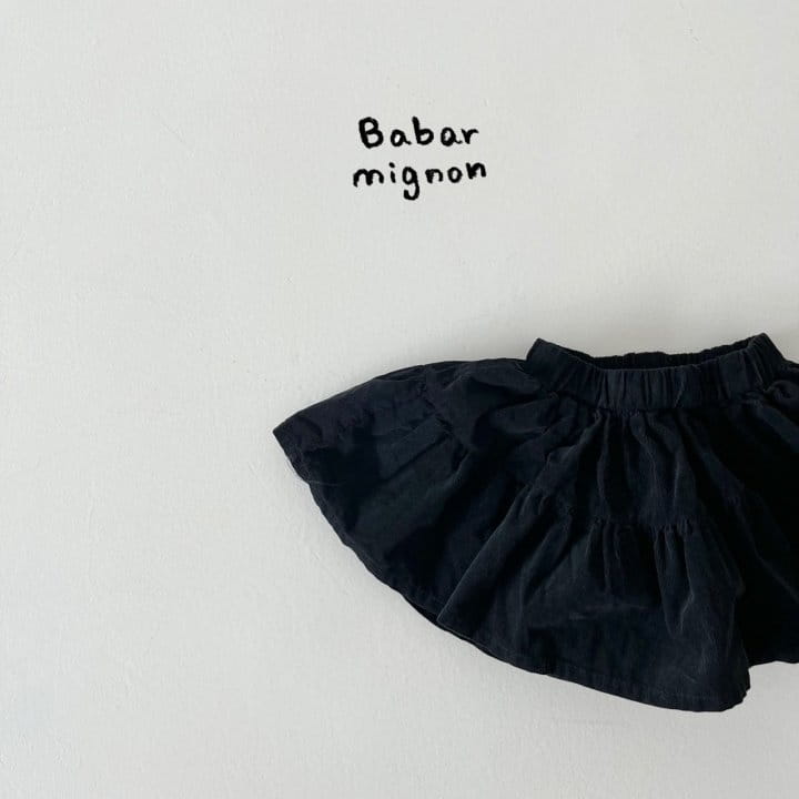 Babar Mignon - Korean Children Fashion - #Kfashion4kids - Rib Cancan Skirt - 7