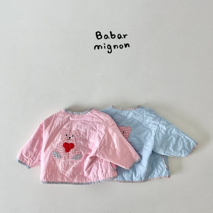 Babar Mignon - Korean Children Fashion - #childofig - Check Bear Jacket - 5