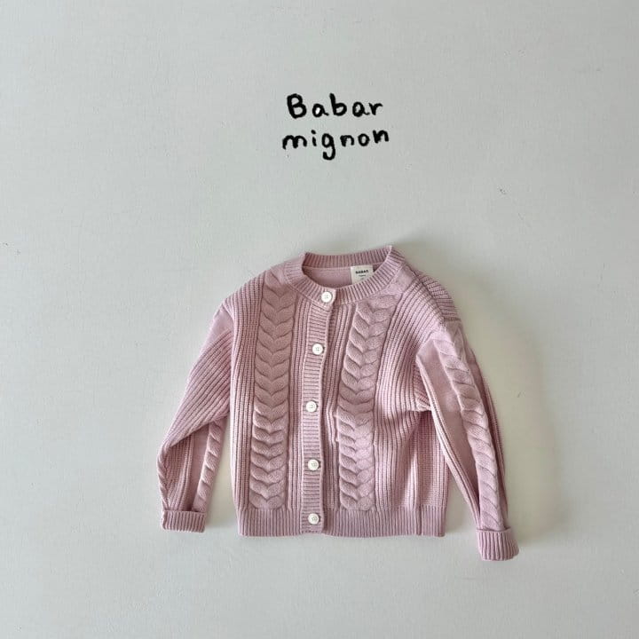 Babar Mignon - Korean Children Fashion - #childofig - Bosong Cardigan - 9