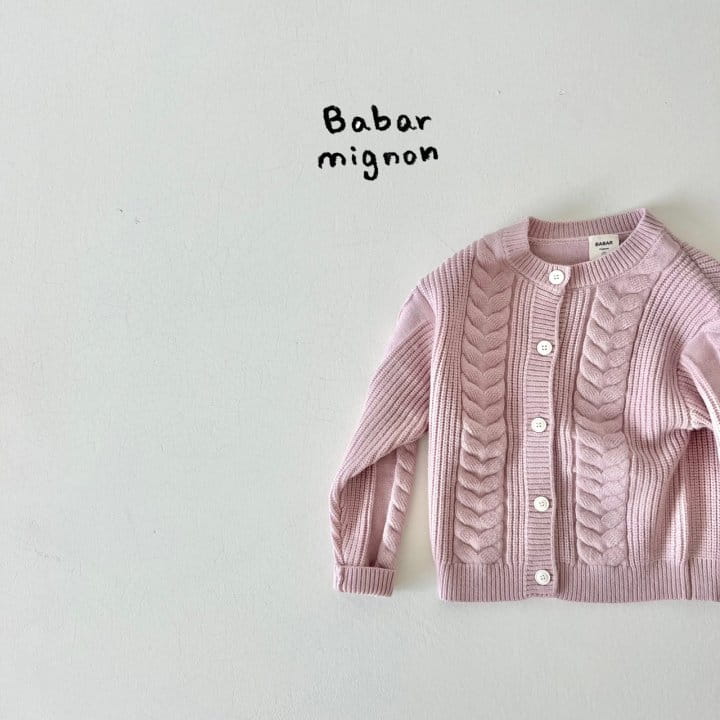 Babar Mignon - Korean Children Fashion - #childrensboutique - Bosong Cardigan - 10