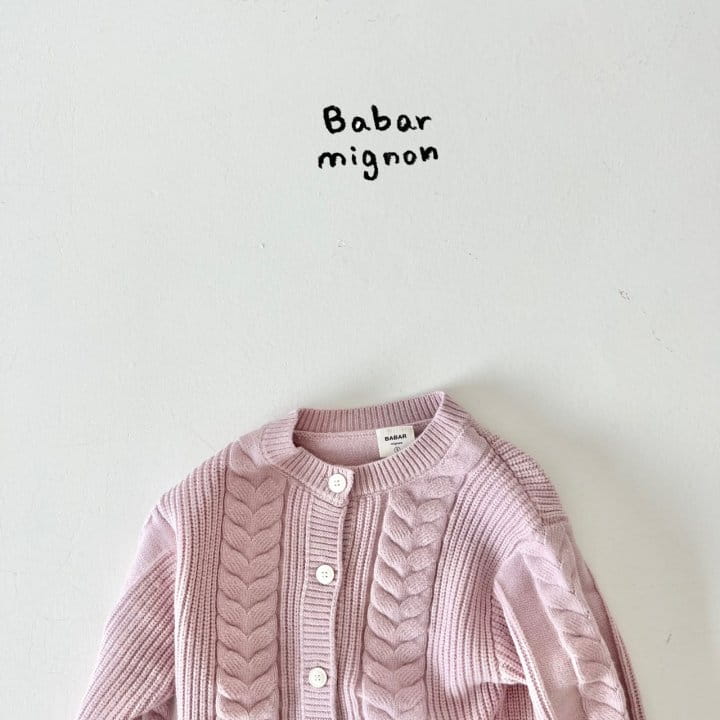 Babar Mignon - Korean Children Fashion - #designkidswear - Bosong Cardigan - 11