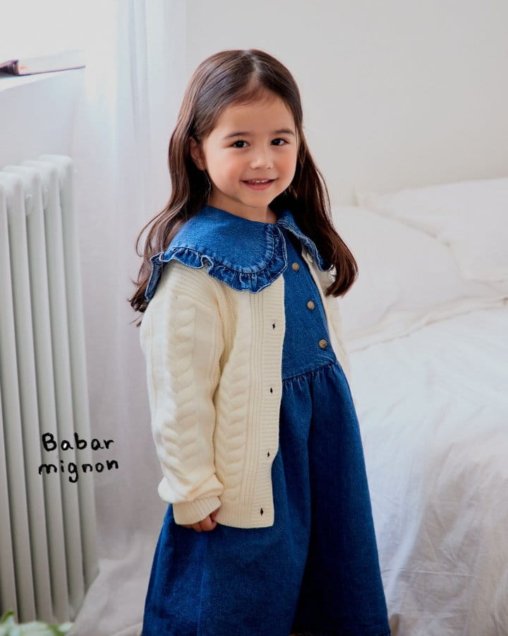 Babar Mignon - Korean Children Fashion - #discoveringself - Bosong Cardigan - 12