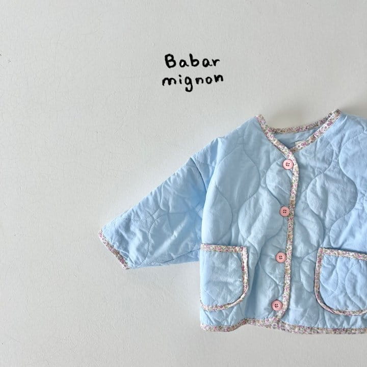 Babar Mignon - Korean Children Fashion - #kidsshorts - Check Bear Jacket - 10