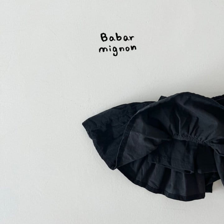 Babar Mignon - Korean Children Fashion - #littlefashionista - Rib Cancan Skirt - 8