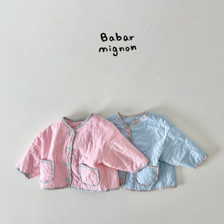 Babar Mignon - Korean Children Fashion - #magicofchildhood - Check Bear Jacket