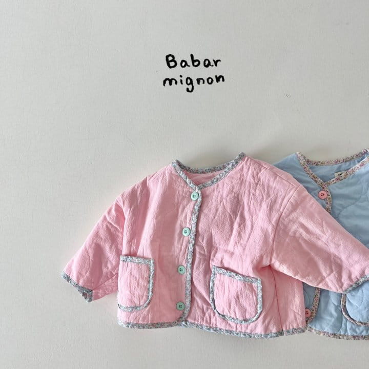 Babar Mignon - Korean Children Fashion - #minifashionista - Check Bear Jacket - 2