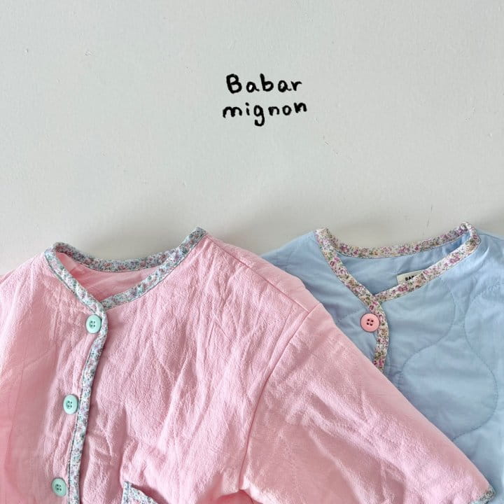 Babar Mignon - Korean Children Fashion - #prettylittlegirls - Check Bear Jacket - 3